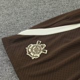 24/25  Corinthians Black Training Short Suit