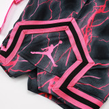 25/26 New Jordan Casual NBA Edition Lightning Plum Red shorts#C2440