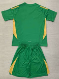 24/25 Aston Villa Green Goalkeeper  Kids Soccer Jersey