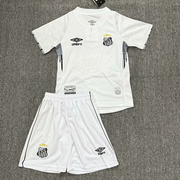 24/25 Santos FC Home  Kids Soccer Jersey