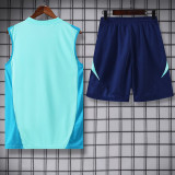 25/26 Flamengo Sky Blue Tank top and shorts suit
