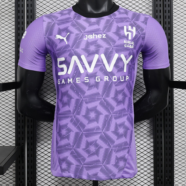 24/25 Al-Hilal Third Player Version Soccer Jersey