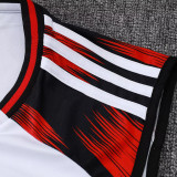 25/26 Flamengo Away White Training vest Suit D2560