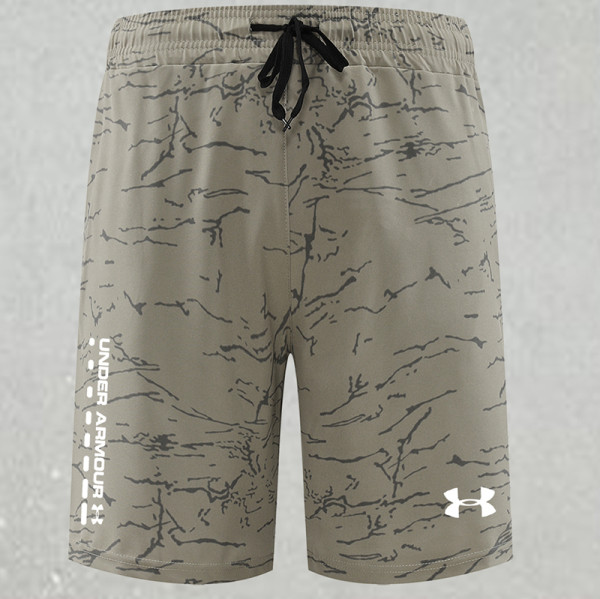 2025 RF-M570 khaki Cracked Digital Printed Casual Fitness Shorts