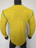 26/27 Brazil Home Long Sleeve Player Version Soccer Jersey
