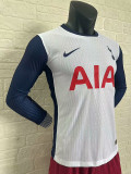 24/25 TOT Home Long Sleeve Player Version Soccer Jersey