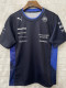 2025 Red Bull Dark Blue Round Neck Racing Suit(圆领)
