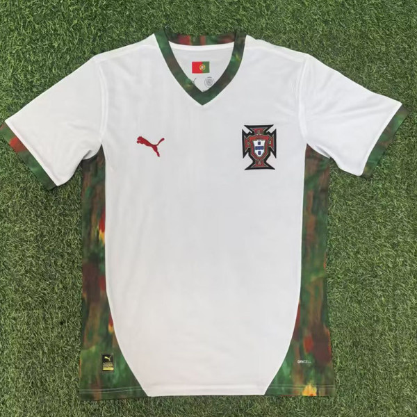 26/27 Portugal Commemorative Edition White Fans Soccer Jersey