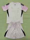 25/26  LIV Pink Goalkeeper Kids  Soccer Jersey