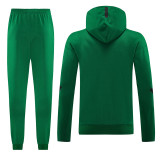 24/25 AM05 Green Hooded Jacket Tracksuit