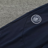 24/25 Man City Light Blue Printing Half Pull Tracksuit  (半拉链)