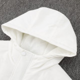 24/25 Dortmund White Hooded Cotton Coat G251