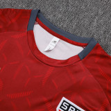 25/26 Sao Paulo maroon inkjet Training Short Suit#D25129