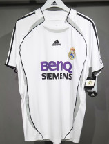 2006/2007 RMA Home  Player Version Retro Soccer Jersey