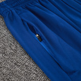 24/25 INT Light Royal Blue Inkjet Half Pull Tracksuit #B956 (半拉链、)