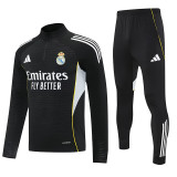 25/26  RMA Black Half Pull Tracksuit (半拉链)