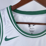 22/23 CELTICS HOLIOAY #4 White Home Top Quality Hot Pressing NBA Jersey