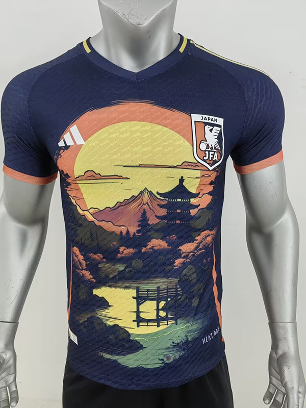 24/25 Japan setting sun Blue &Yellow Special Edition Player Version Soccer Jersey