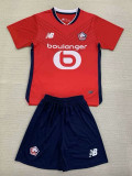 24/25  Lille Home  Kids Soccer Jersey