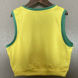 25/26  Brazil Home  Women Yoga  Vest