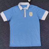 24/25 Uruguay Blue Polo Special Edition  Fans Soccer Jersey