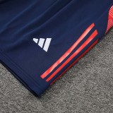 24/25 Man Utd Royal Blue Training Shorts Pants (红边）