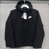 24/25 F700 NK Black Single Layer Windbreaker (连帽冲锋衣）