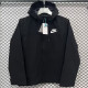 24/25 F700 NK Black Single Layer Windbreaker (连帽冲锋衣）