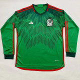 22/23 Mexico Home World Cup Long Sleeve Soccer Jersey (长袖)