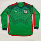 22/23 Mexico Home World Cup Long Sleeve Soccer Jersey (长袖)