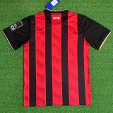 25/26 Bournemouth Home Fans Soccer Jersey