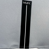 2007/2008 Man Utd Goalkeeper Grey  Long Sleeve Retro Soccer Jersey