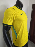 26/27 Brazil Home Player Version Soccer Jersey