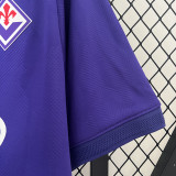 24/25  Fiorentina Home Fans Soccer Jersey