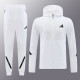 24/25 NM05 White Hooded Jacket Tracksuit