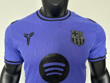 25/26 BAR  Special Edition Purple Player Version Soccer Jersey(黑胸花）