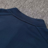 24/25  Italy Sapphire blue Half Pull Tracksuit  (半拉链)