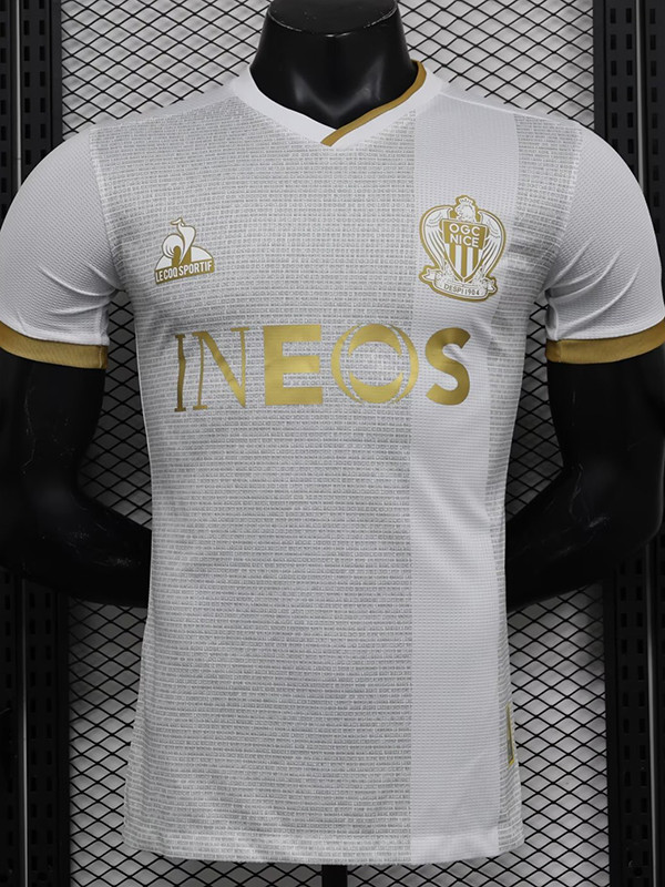 24/25 Nice Away Player Version Soccer Jersey