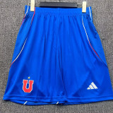 25/26 Universidad De Chile Home Shorts Pants