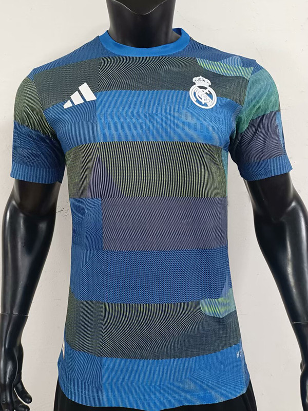 25/26  RMA Blue Color Change Player Version  Training Shirts