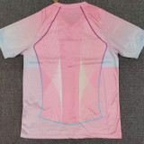 25 /26 BAR Pink  Special Edition  Fans Soccer Jersey(胸前蓝花）