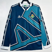 1995/1997 Real Betis Away Long Sleeve Retro Soccer Jersey