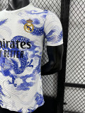 25/26 RMA Purple Dragon  Edition White  Player Version Soccer Jersey