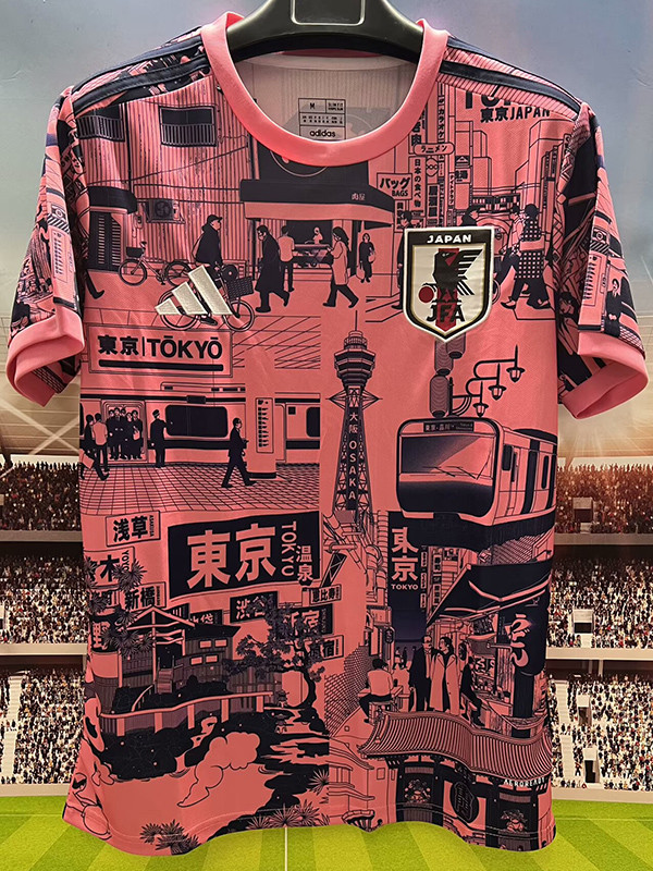 25/26 Japan Tokyo City Edition Pink Fans  Soccer Jersey