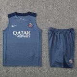 25/26 PSG Grey Training Short Suit