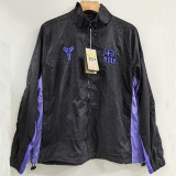 25/26 BAR Black Snakeskin Embroidery windbreaker