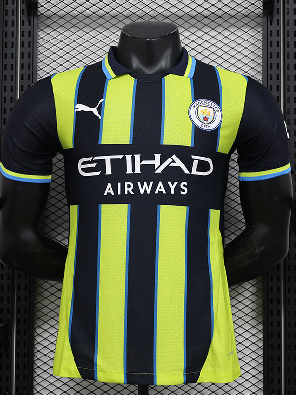 24/25 Man City Away Player Version Soccer Jersey