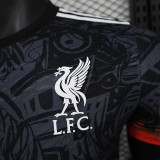 24/25 LIV Orange Black Special Edition  Player Version Soccer Jersey