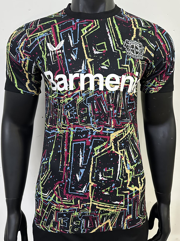 24/25 LeverKusen Graffiti Special Edition  Player Version Soccer Jersey