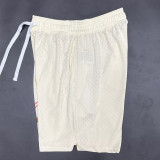 24/25 N49 Yellow NK  Breathable Sports  shorts(带孔 )